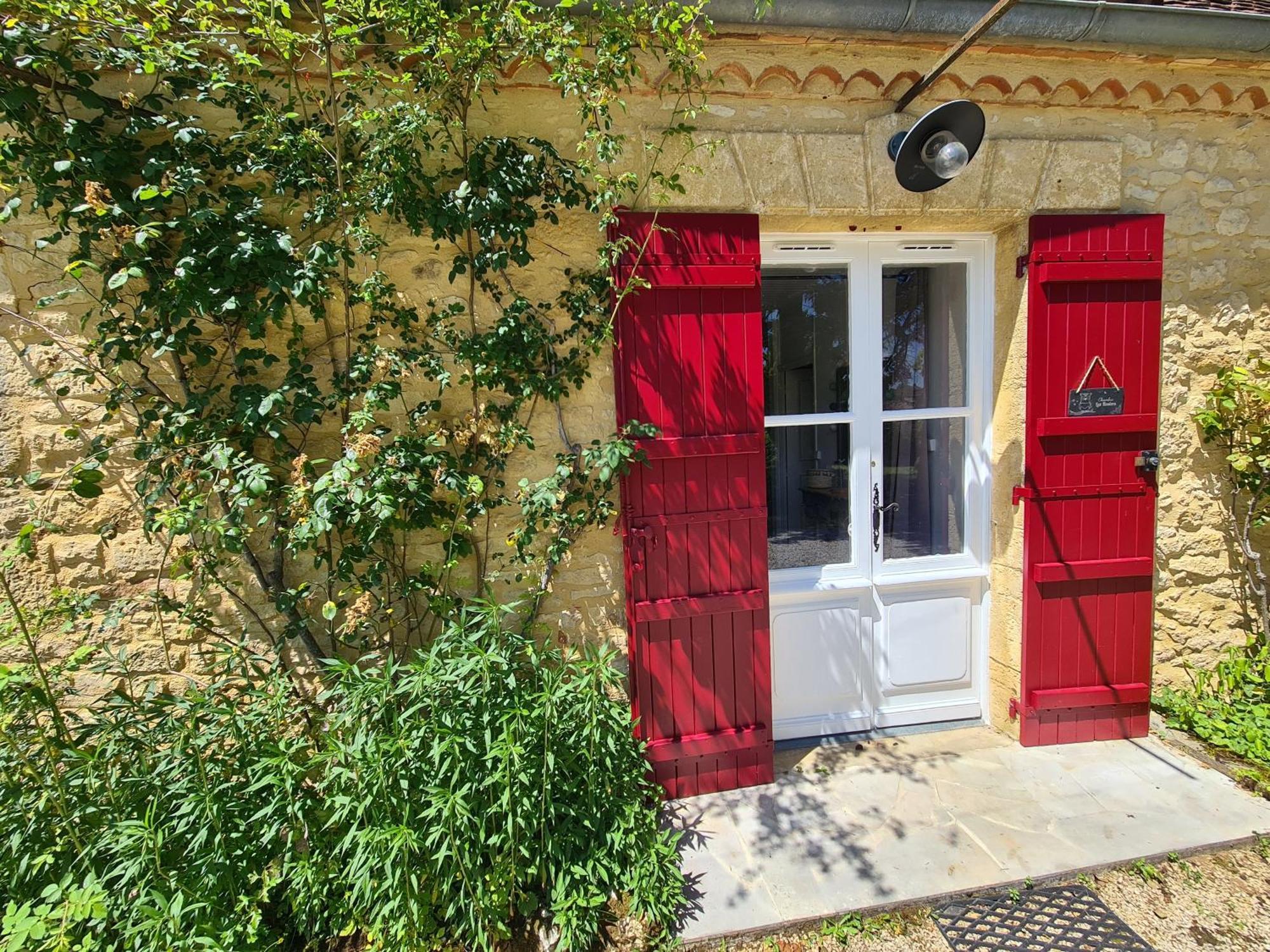 La Ferme De L'Embellie Gites Et Chambres D'Hotes Le Buisson-de-Cadouin Exteriör bild
