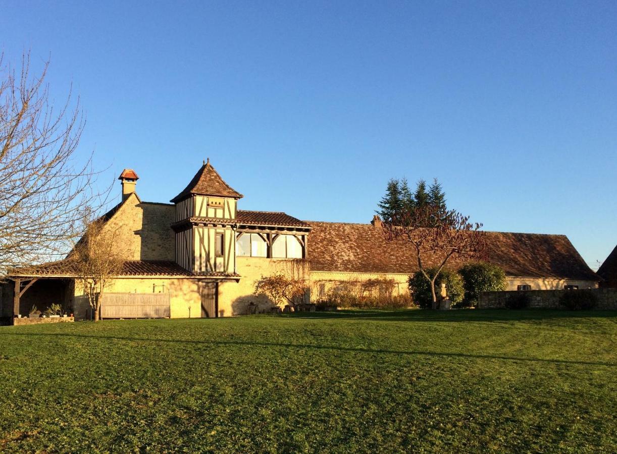 La Ferme De L'Embellie Gites Et Chambres D'Hotes Le Buisson-de-Cadouin Exteriör bild