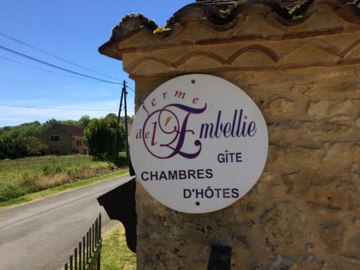 La Ferme De L'Embellie Gites Et Chambres D'Hotes Le Buisson-de-Cadouin Exteriör bild